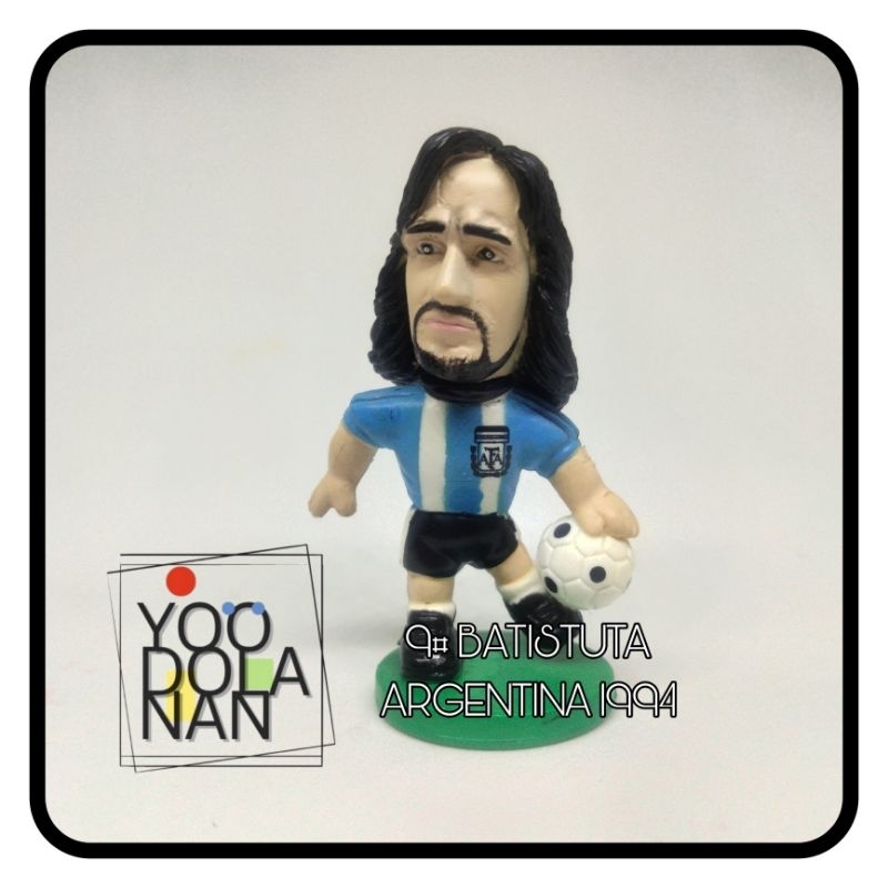 9# BATISTUTA - ARGENTINA 1994 FIGURE PEMAIN BOLA