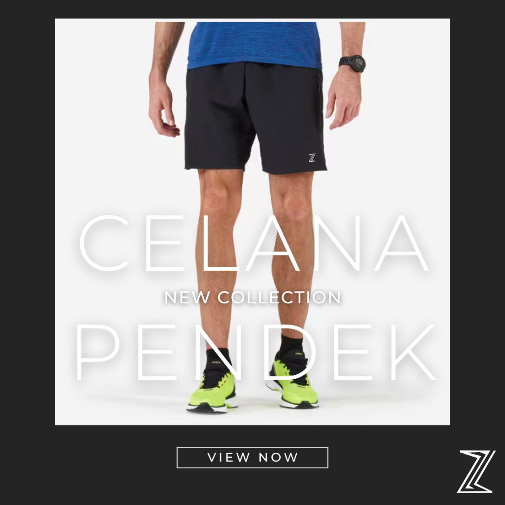 Celana Pendek Futsal Jogging Lari Olahraga Zhfu SS1F Boxer Santai Kolor Shorts Pants Bokser CD Saku 