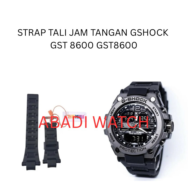 STRAP TALI JAM TANGAN GSHOCK GST8600 GST 8600 GST-8600
