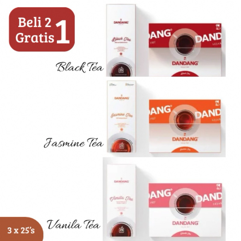 

Dandang Teh Celup 3 x 25’s