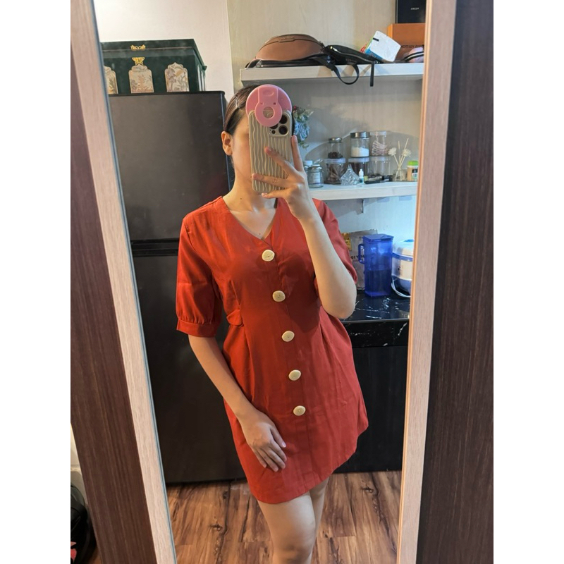 dress mini korea import