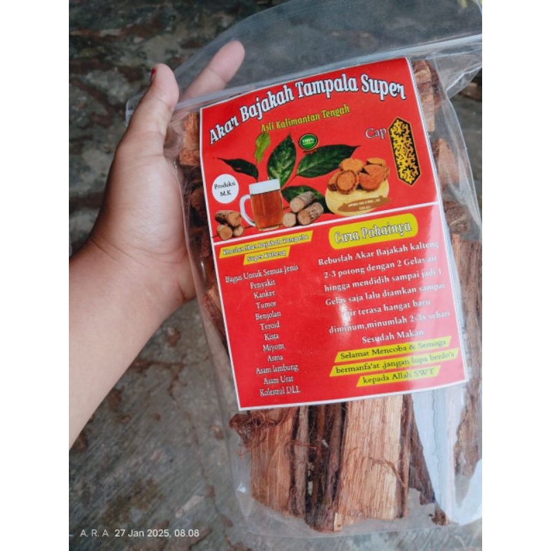 

AKAR BAJAKAH TAMPALA SUPER KHAS KALTENG ISI 500gram