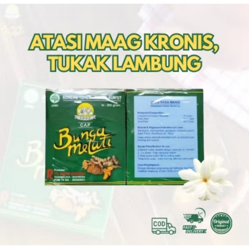 

Jamu Bunga melati Atasi maag kronis