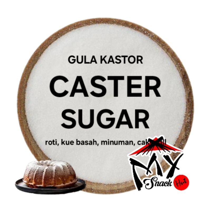

CASTER SUGAR 1KG GULA KASTER KASTOR CASTOR MUDAH LARUT KRISTAL KECIL MERINGUE COOKIES FROSTING HALAL