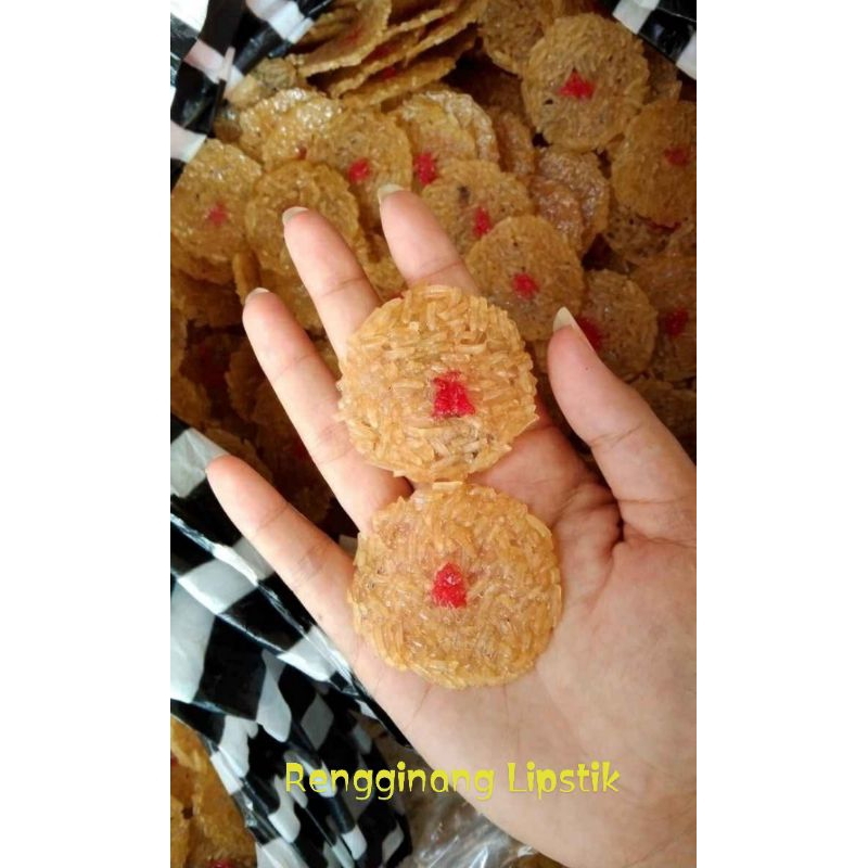 

Rengginang Lipstik Manis