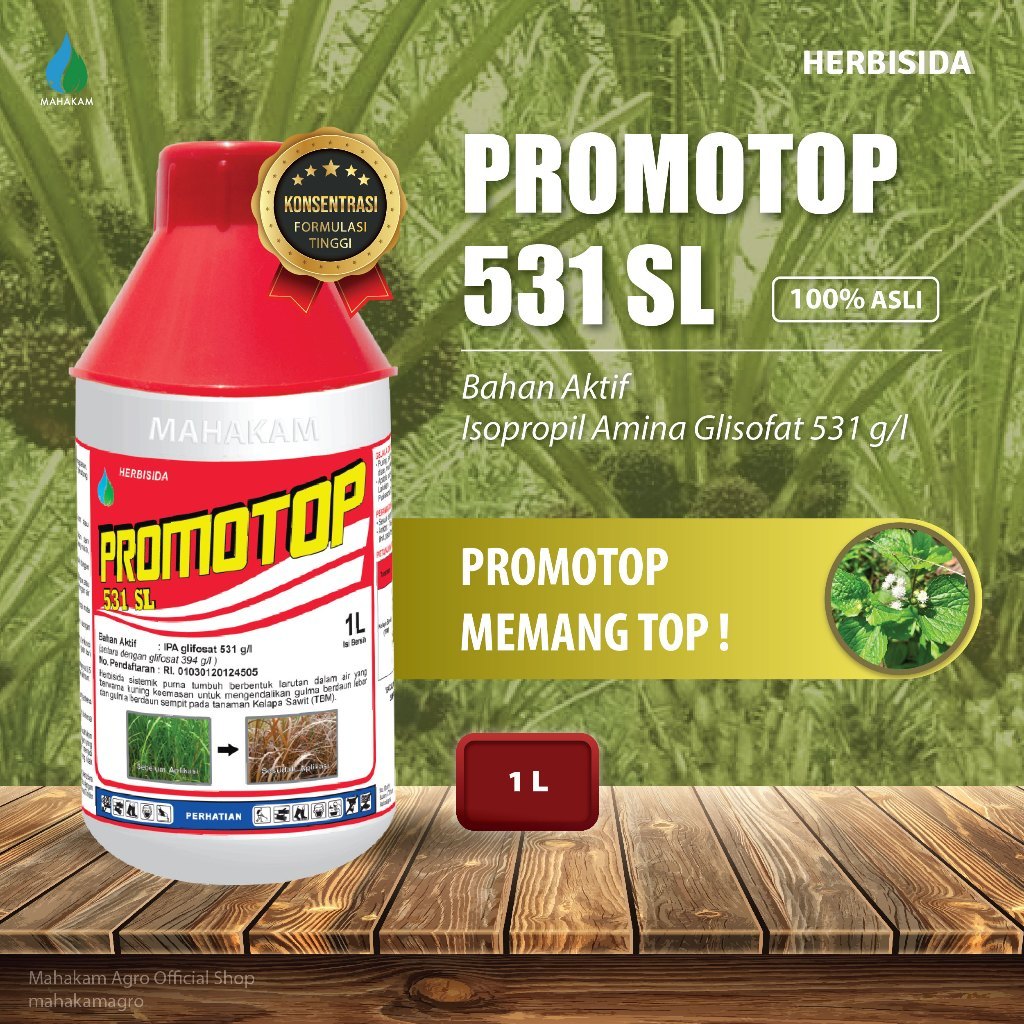 PROMOTOP 531 SL HERBISIDA RUMPUT SISTEMIK RACUN RUMPUT GULMA