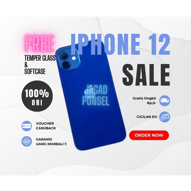 IP 12 64GB 128GB second ex resmi