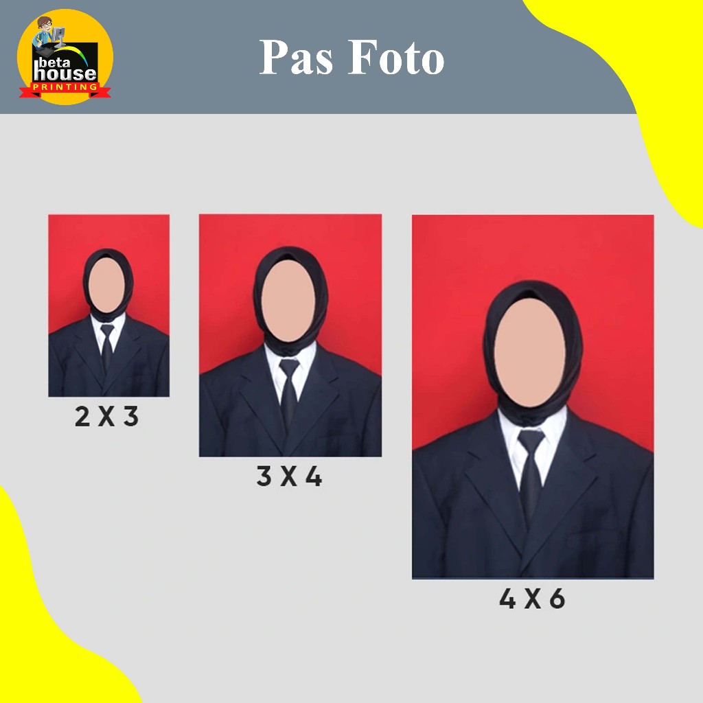 Cetak Pas Foto 4x6