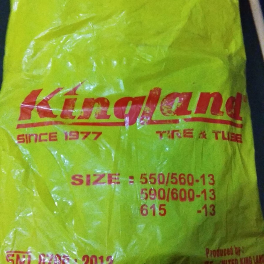 Ban Dalam Mobil Ring 13 KINGLAND ( pentil pendek )
