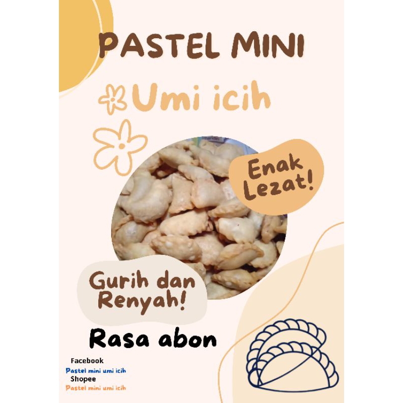 

Pastel mini Umi Icih isi Abon