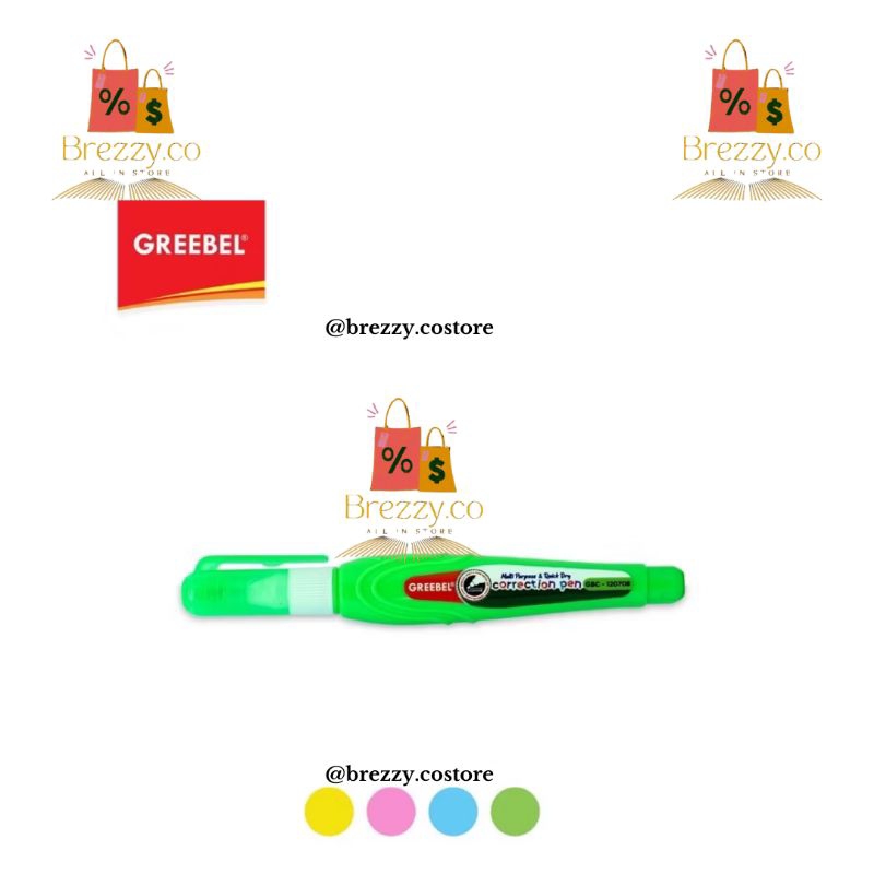 

Greebel Correction Pen Tip-Ex