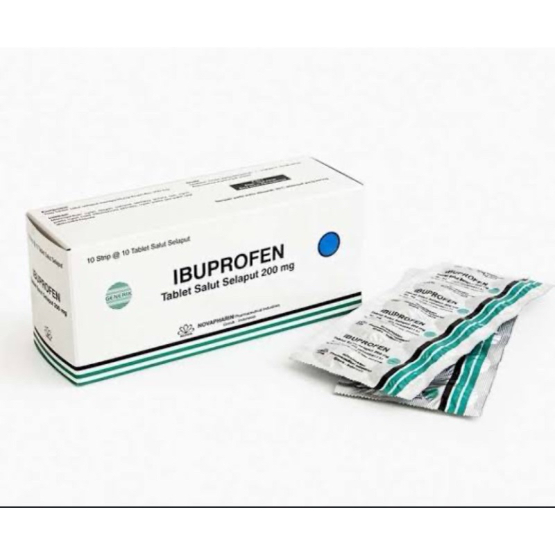 Ibuprofen 200mg Strip 10 Tablet