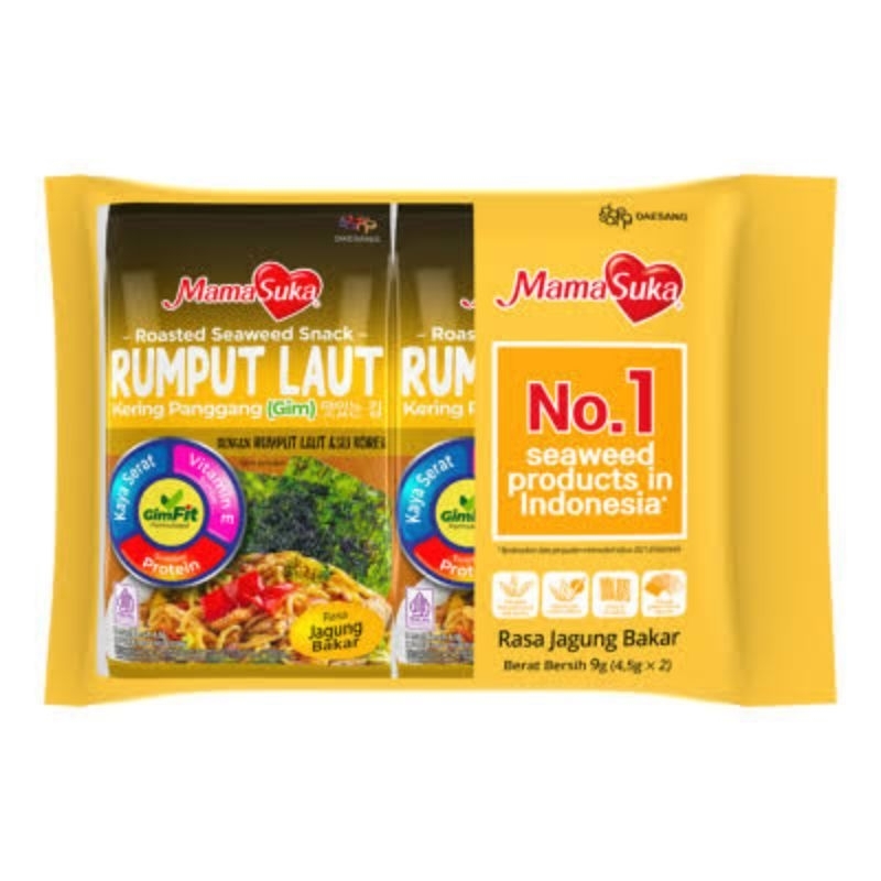 

Rumput Laut Mama Suka - Rasa Jagung Bakar