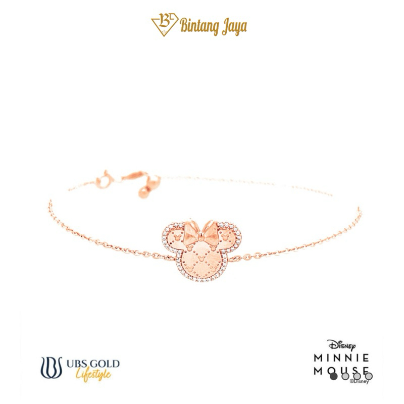 Set Gelang Aneka Model All Disney / Mickey / Labubu / Hello Kitty by UBS - Yellowgold 8K