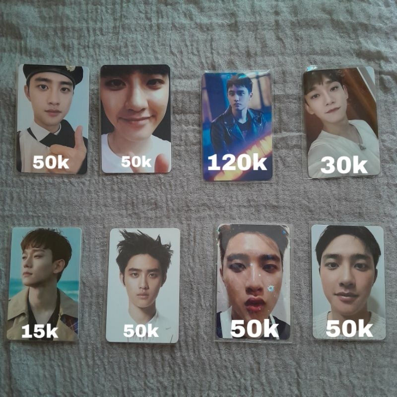 PHOTOCARD PC D.O KYUNGSOO COMING OVER LMR EXO LOVE SHOT SETENGAH MUKA, OVERDOSE, TEMPO MODERATO
