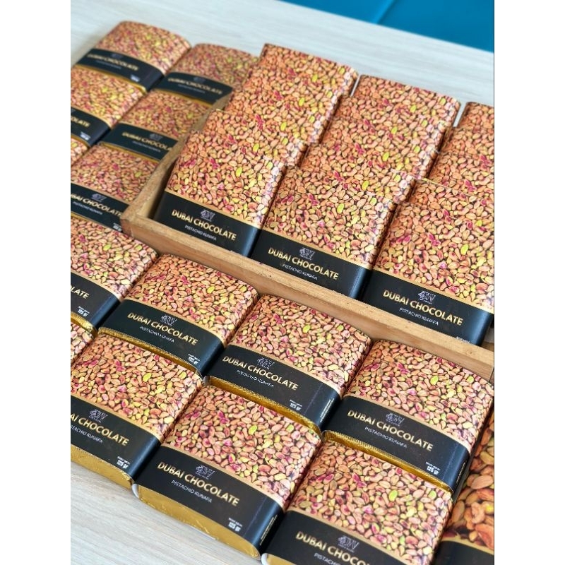 

DUBAI CHOCOLATE PISTACHIO KUNAFFA 125gr