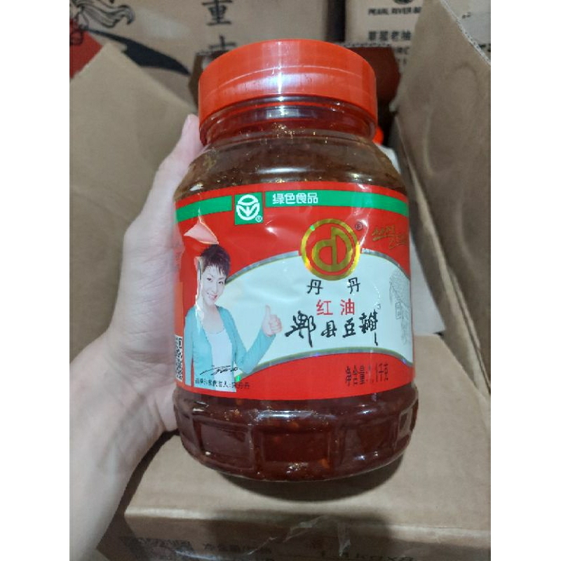 

Dan Dan Pi Xian Chili Bean Paste 1.1kg / Saos Cabe Cabai Kacang