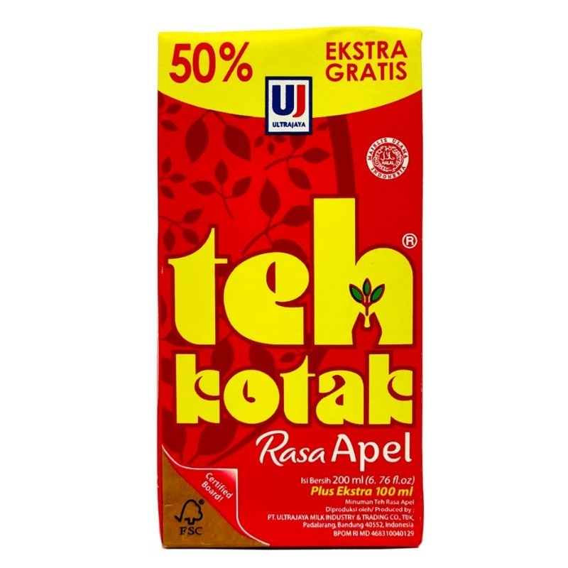 

Teh Kotak Apple 300 ml