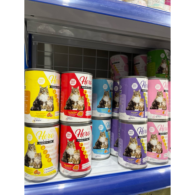 Hero Premium Pet Food Makanan Kaleng Kucing 400g