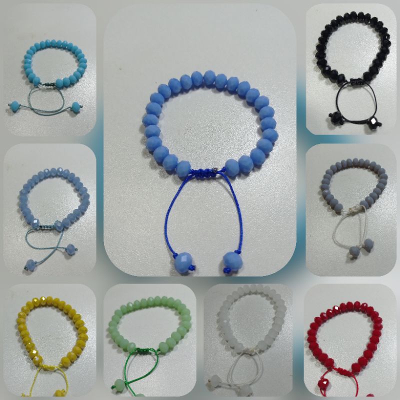 Gelang kristal serut/ gelang pesta/ gelang swarovski