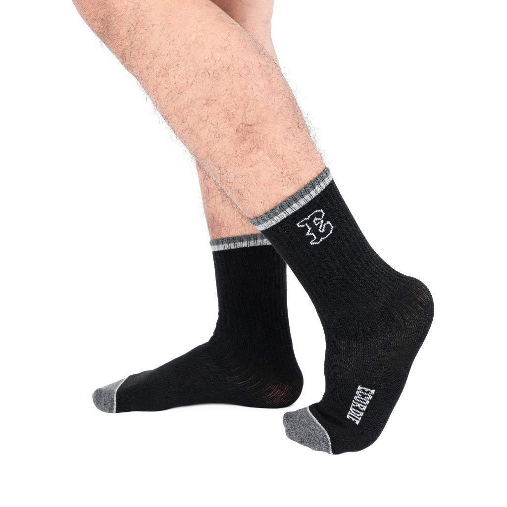 Ecordie " AUCTION-2 " Kaos kaki panjang cotton