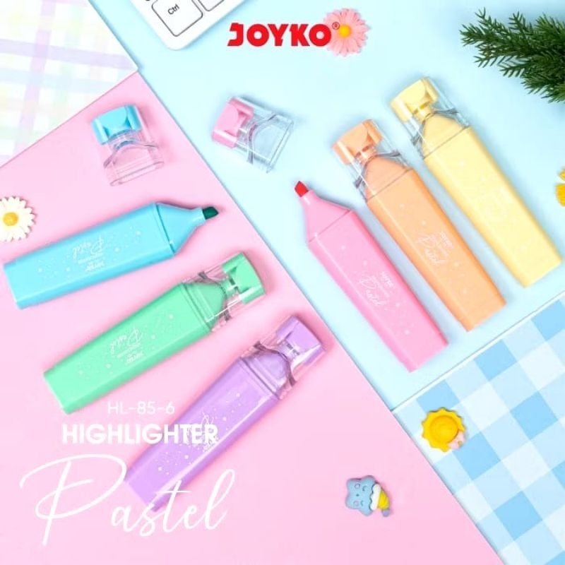 

Highlighter Glitter Joyko/Stabilo joyko warna RANDOM