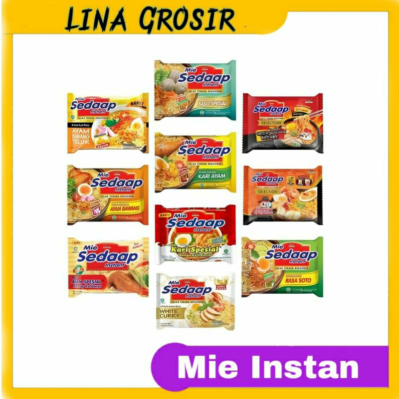 

WINGS FOOD Sedaap Mie Instant All Varian