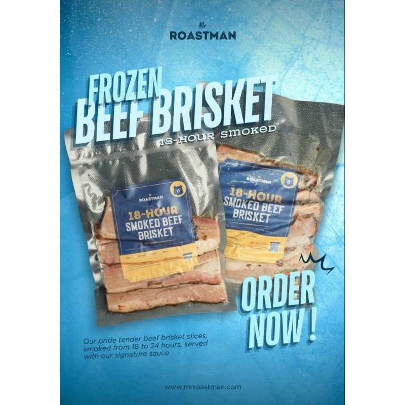 

Frozen Smoked Beef Brisket