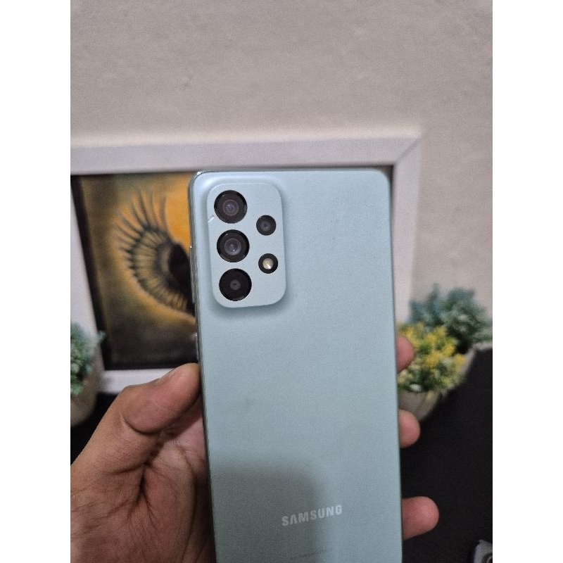 SAMSUNG GALAXY A73 5G 8/256GB HANDPHONE SECOND BEKAS EX SEIN