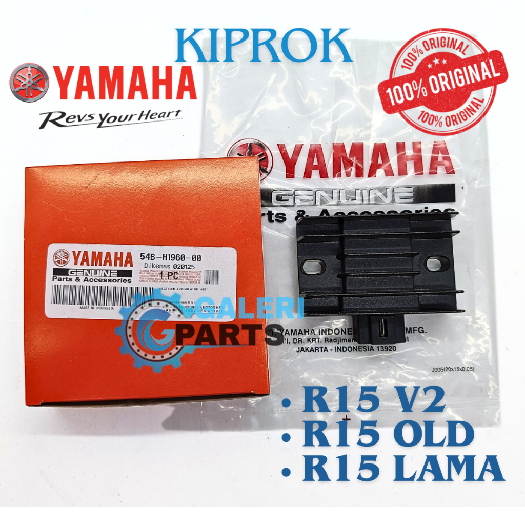 KIPROK REGULATOR YAMAHA R15 V2 R15 OLD R15 LAMA Ori Yamaha YGP