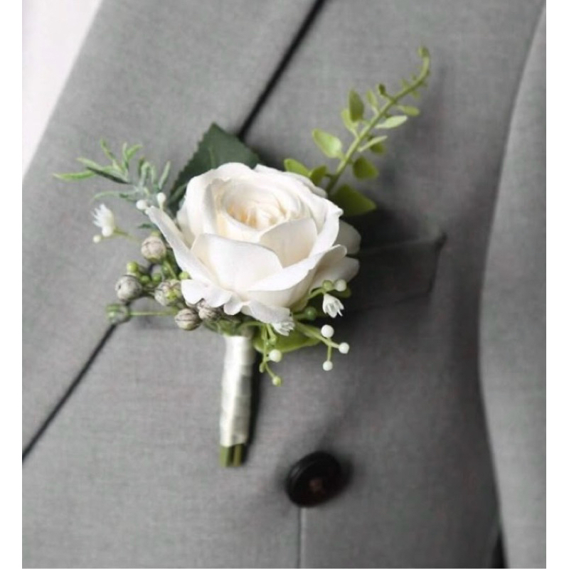 CORSAGE / KORSASE PENGANTIN PRIA CORSAGE GROOMS /GROOMSMEN BROS BUNGA JAS PENGANTIN