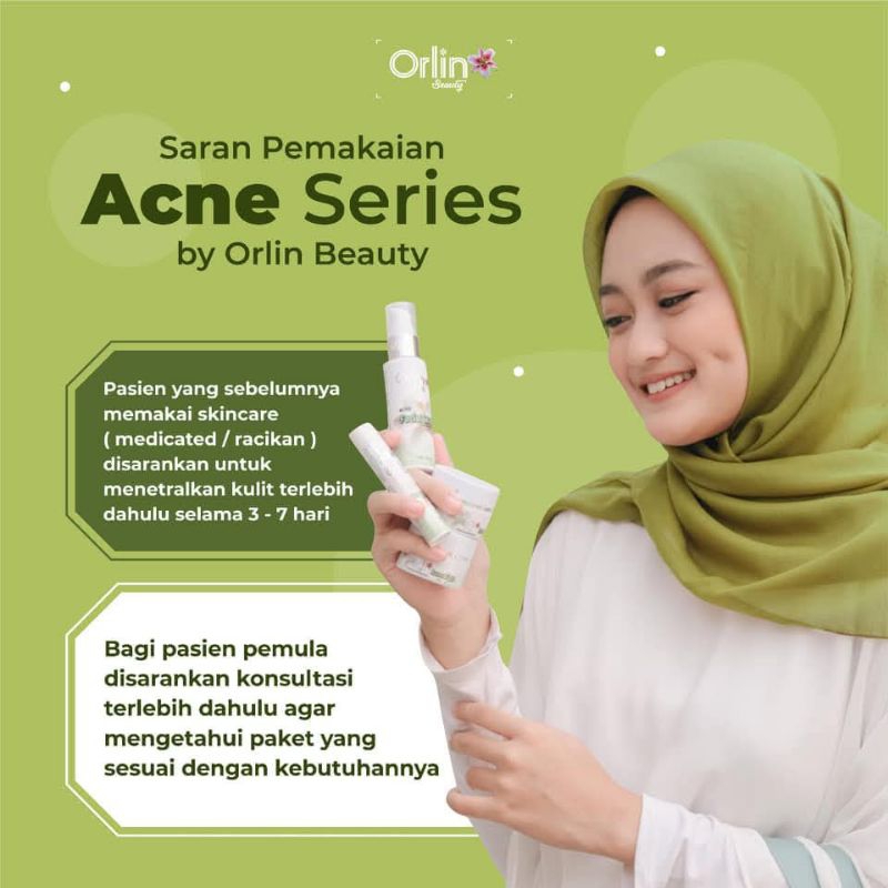 ORLIN BEAUTY ACNE GLOWING BPOM BUSUI BUMIL FRIENDLY