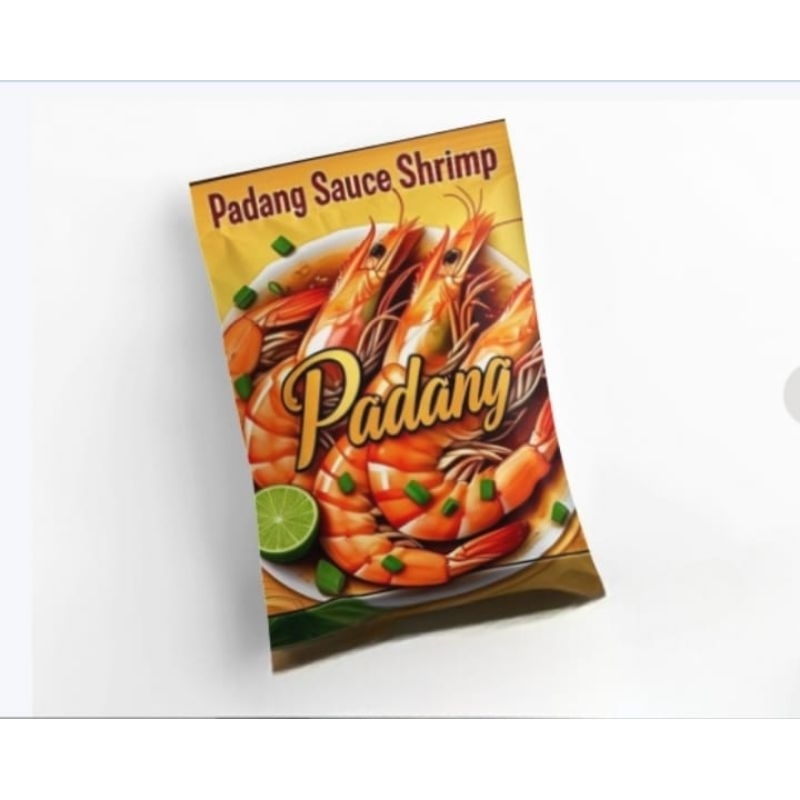 

Padang makanan Udang saus Padang