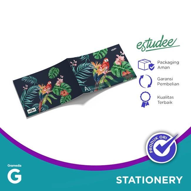 

Gramedia Tunjungan : Estudee Drawing Book A3 I Tropical