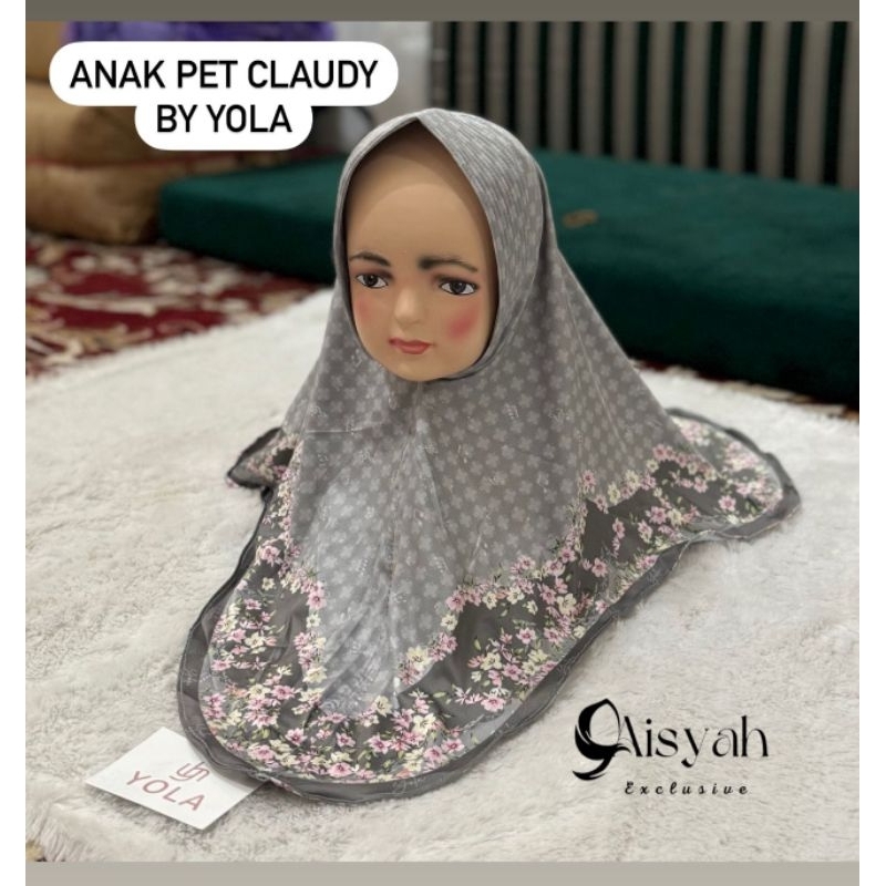 Hijab Anak Printing || Hijab Instan Anak By Yola