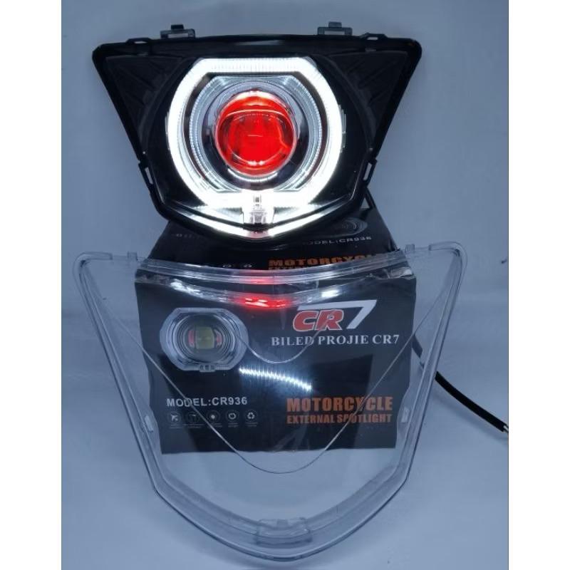 reflektor lampu depan jupiter mx lama mx old Biled Biled projie set reflektor