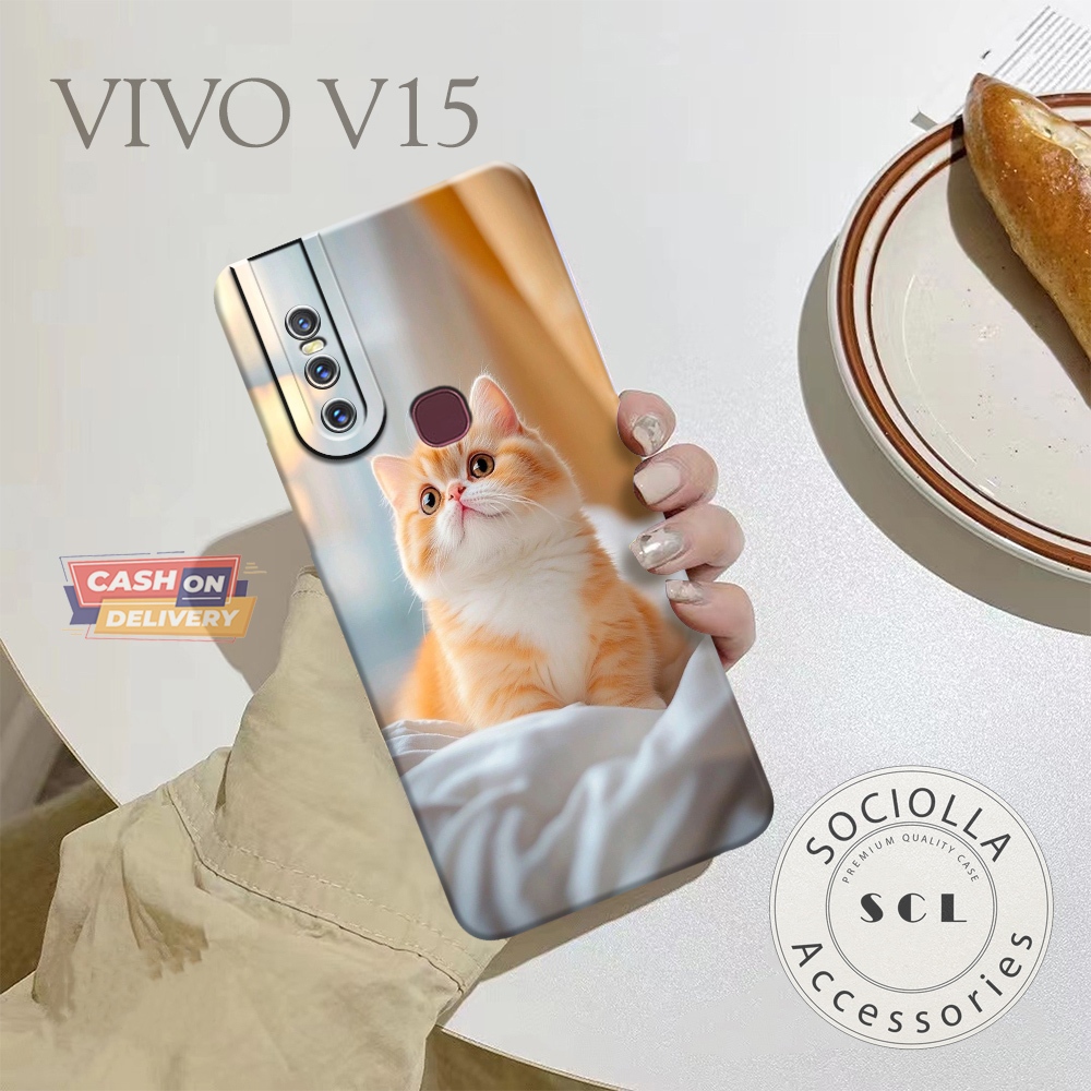 Case Vivo V15 / Vivo V15 Pro Fashion Case Kucing Lucu Softcase Pro Camera Vivo V15 / Vivo V15 Pro Ca