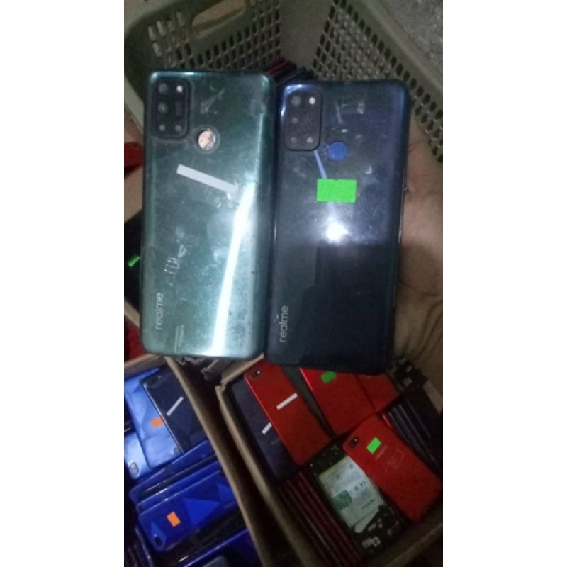 realme c17 mesin normal minus lcd