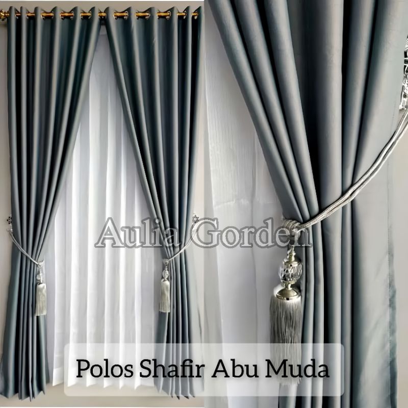 gorden warna grey gorden rumah minimalis gorden pintu kamar