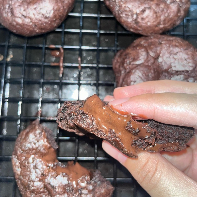 

Double chocolate cookies