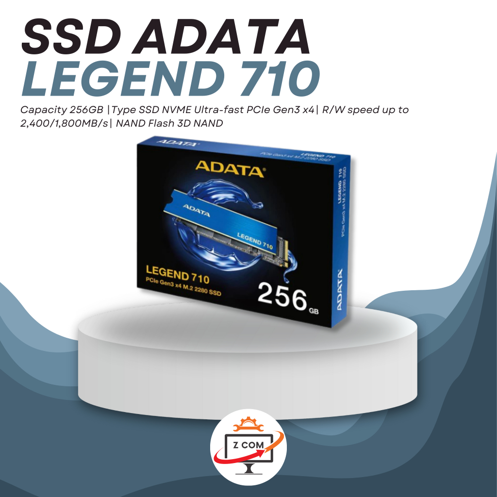 SSD ADATA LEGEND 710 256GB NVME Pcie 3.0