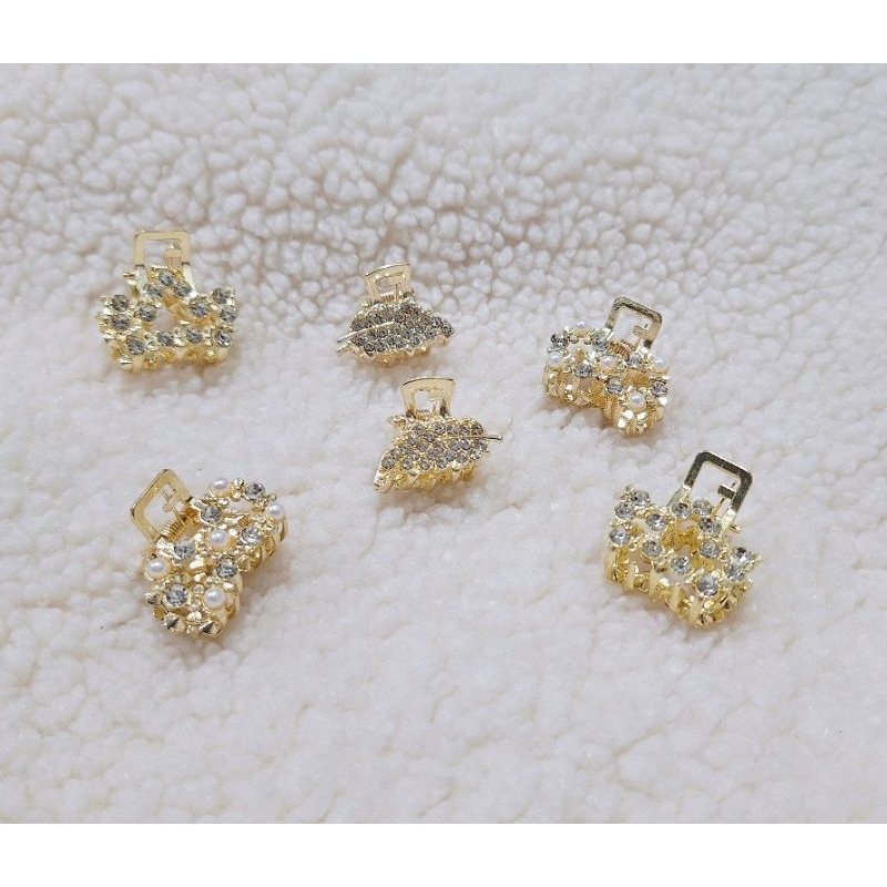 [READY STOCK] Jepitan Mini Blink Mutiara Jepitan Rambut Korea Jepit Rambut Mini Stainless Blink