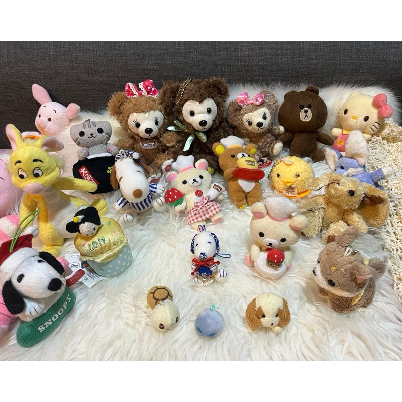 ganci gantungan kunci lucu disney mickey duffy rilakkuma