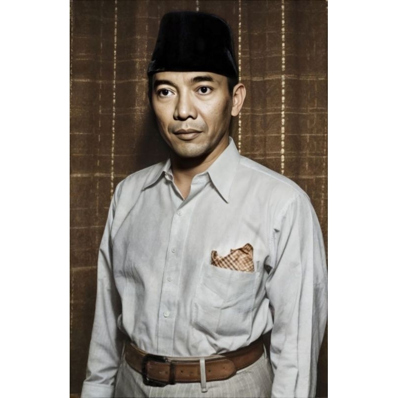 poster cetak jumbo soekarno hatta hiasan dinding macam macam ukuran