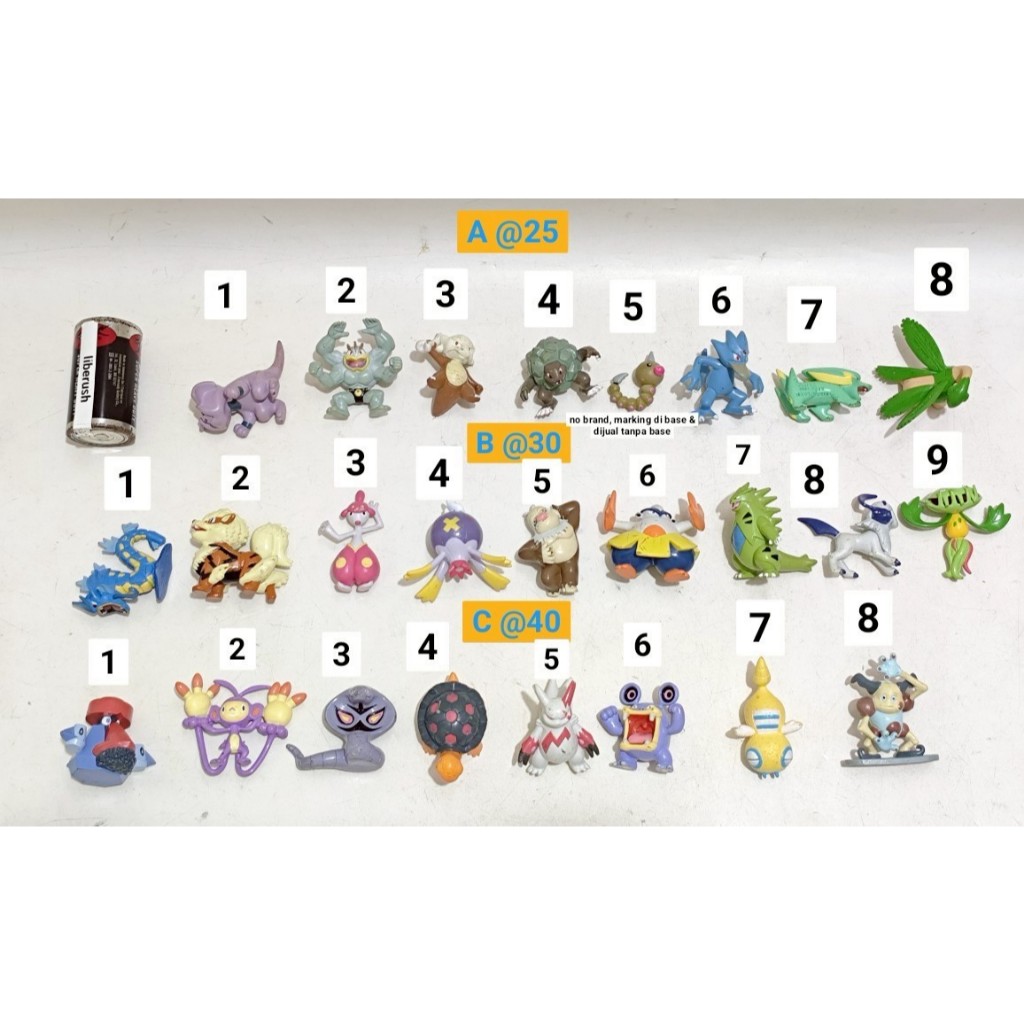 tomy Pokemon moncolle friends ex snubull machamp marowak golem weedle golduck electrike tropius gyar