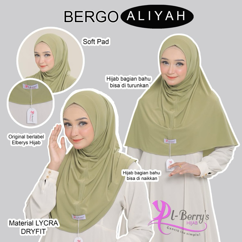 EL BERRYS BERGO ALIYAH // BERGO ALIYAH BY EL BERRYS HIJAB