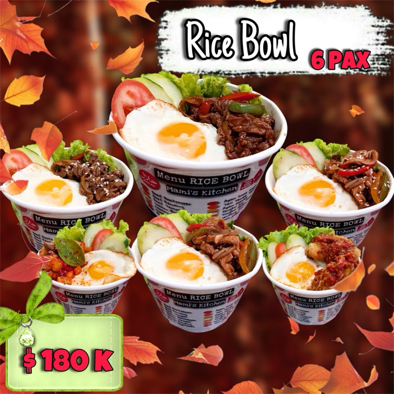 

Nasi Kotak/ Rice Bowl (Paket Spesial 6 Porsi) Mukbang Bersama Teman.