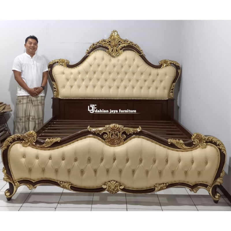 Dipan mewah, Dipan ukir jepara, Dipan kayu jati, Dipan model terbaru GRATIS ONGKIR