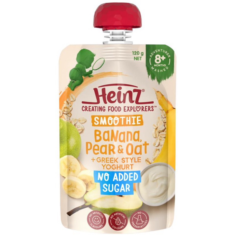 Heinz Baby Food Pouch (makanan bayi dalam kemasan) TANPA PENGAWET
