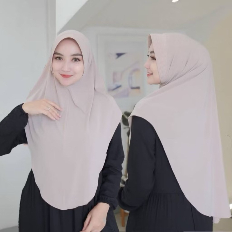 Khimar Jersey Khimar Pinguin Simple Pet Khimar Pinguin Pet Antem